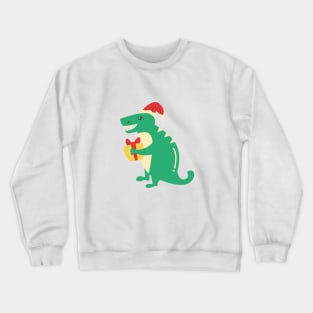 Christmas T-rex Crewneck Sweatshirt